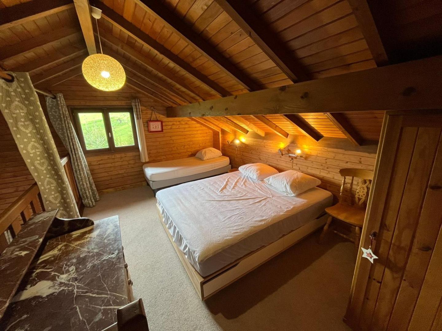 Chalet Bois Vue Panoramique : 2 Logements Et Sauna Bussang Exteriér fotografie